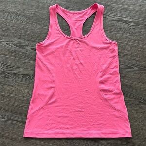 Zella Pink Racerback Tank Top SzM VVGUC